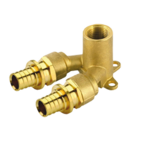 Водорозетка аксиальная проходная  20(2,8) x 20(2,8) x 1/2"